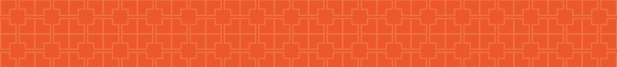 A pattern of alternating orange and lighter orange rectangles arranged in a grid formation.