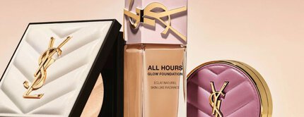 YSL-Teintprodukte in Nude- und Rosatonen