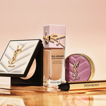 YSL-Teintprodukte in Nude- und Rosatonen