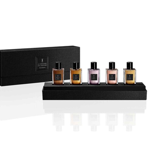 Yves Saint Laurent Le Vestiaire des Parfums Duftset mit funf Flakons und schwarzer Box