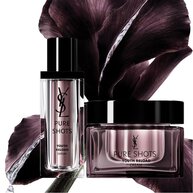 Marije, YSL Beauty model, with fair skin, applying Pure Shots Youth Reload Cream, highlighting hydration claims.