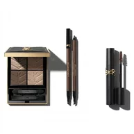 Produits de maquillage des yeux YSL sur fond blanc