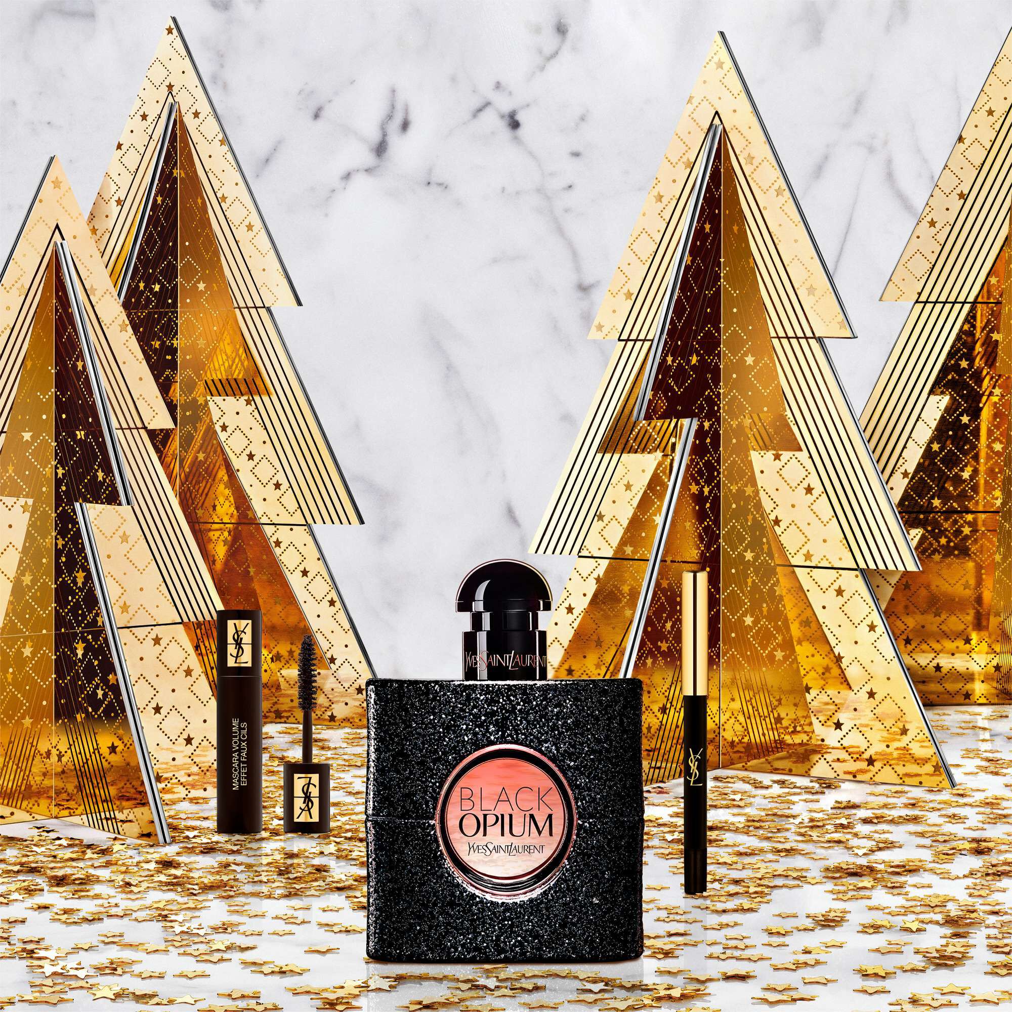 COFFRET BLACK OPIUM EAU DE PARFUM 50ML + MAQUILLAGE YEUX